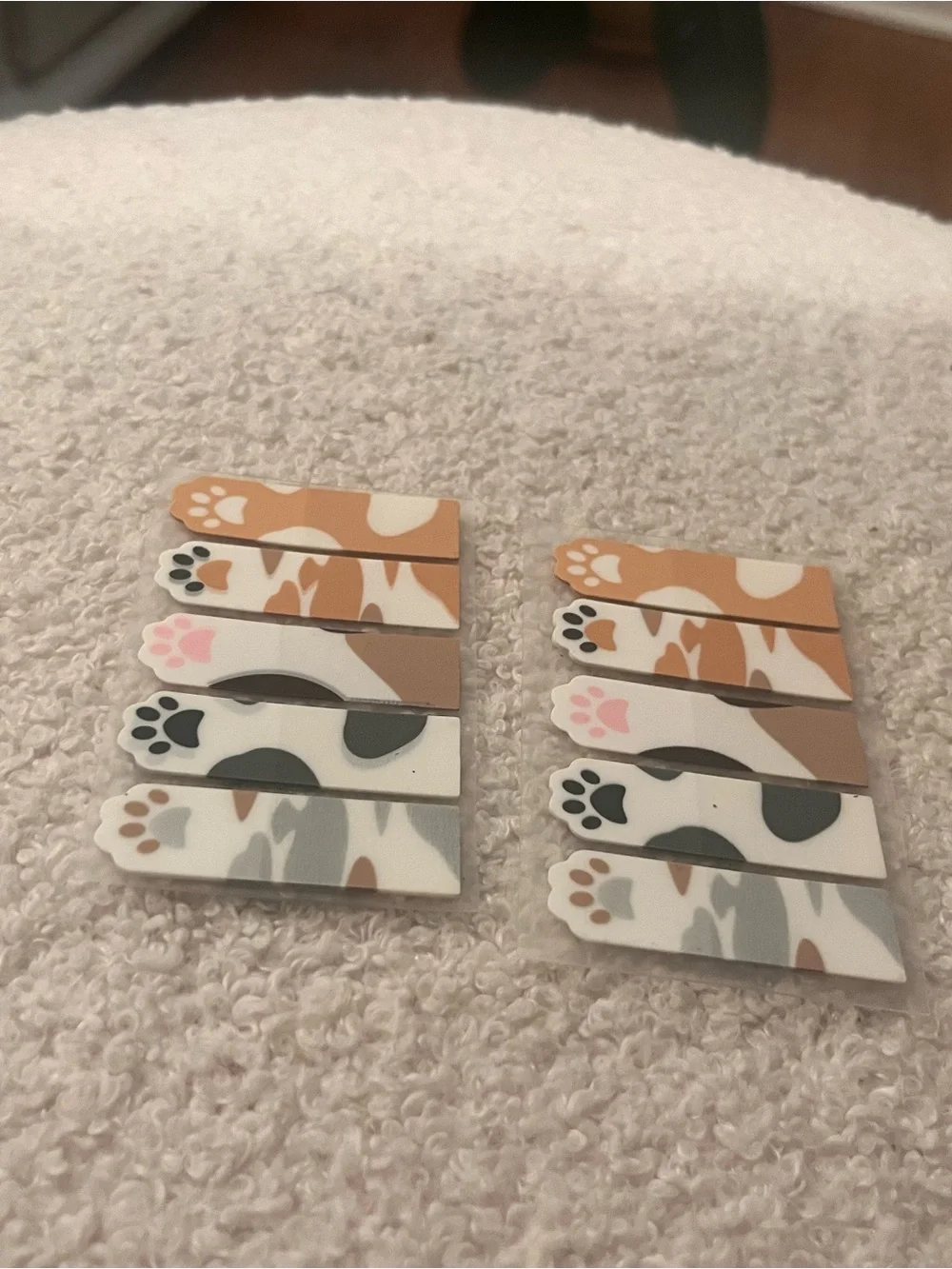 🎉 kawaii stationery bundle — cats, sticky notes, notebook, memo pad